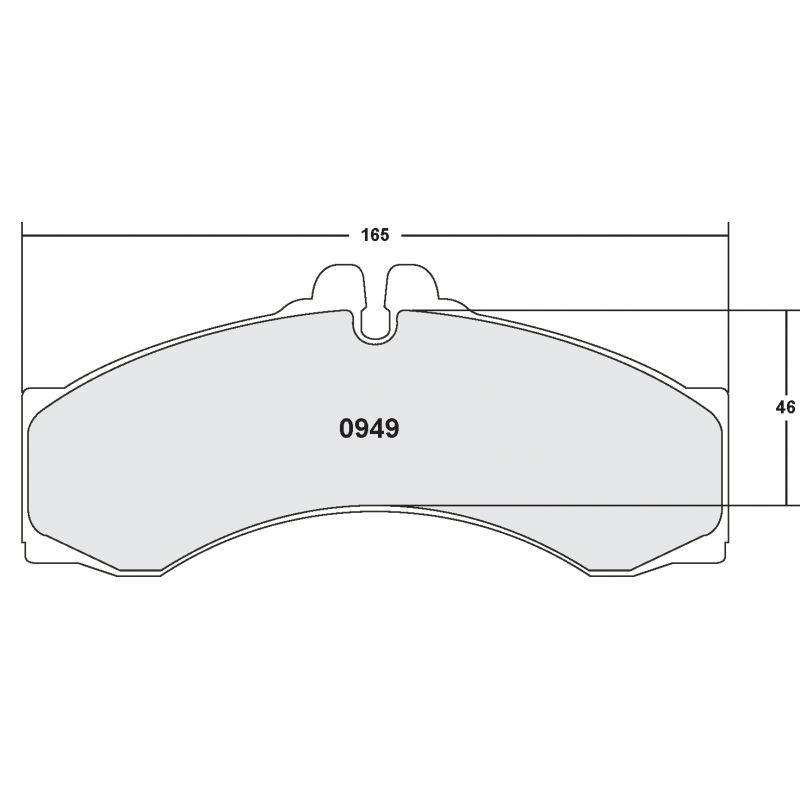 Fast road / track day compound. Street brake pads - MERCEDES Sprinter 400 Series 1996 to 05/2006
VW LT Series 1996 on